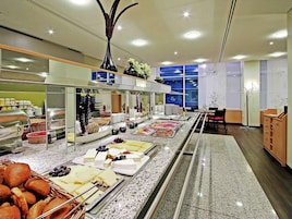 Daily buffet breakfast (EUR 17.5 per person)