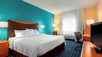 Caja de seguridad en la habitación y escritorio