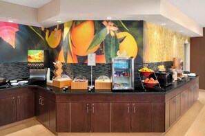 Free buffet breakfast