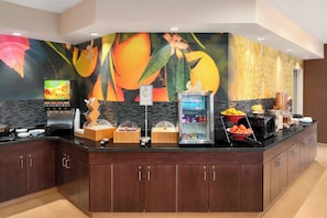 Free buffet breakfast