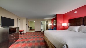 Suite, 1 King Bed | Premium bedding, pillow-top beds, individually furnished, desk - Holiday Inn Express & Suites Jackson Downtown - Coliseum by IHG (Jackson)