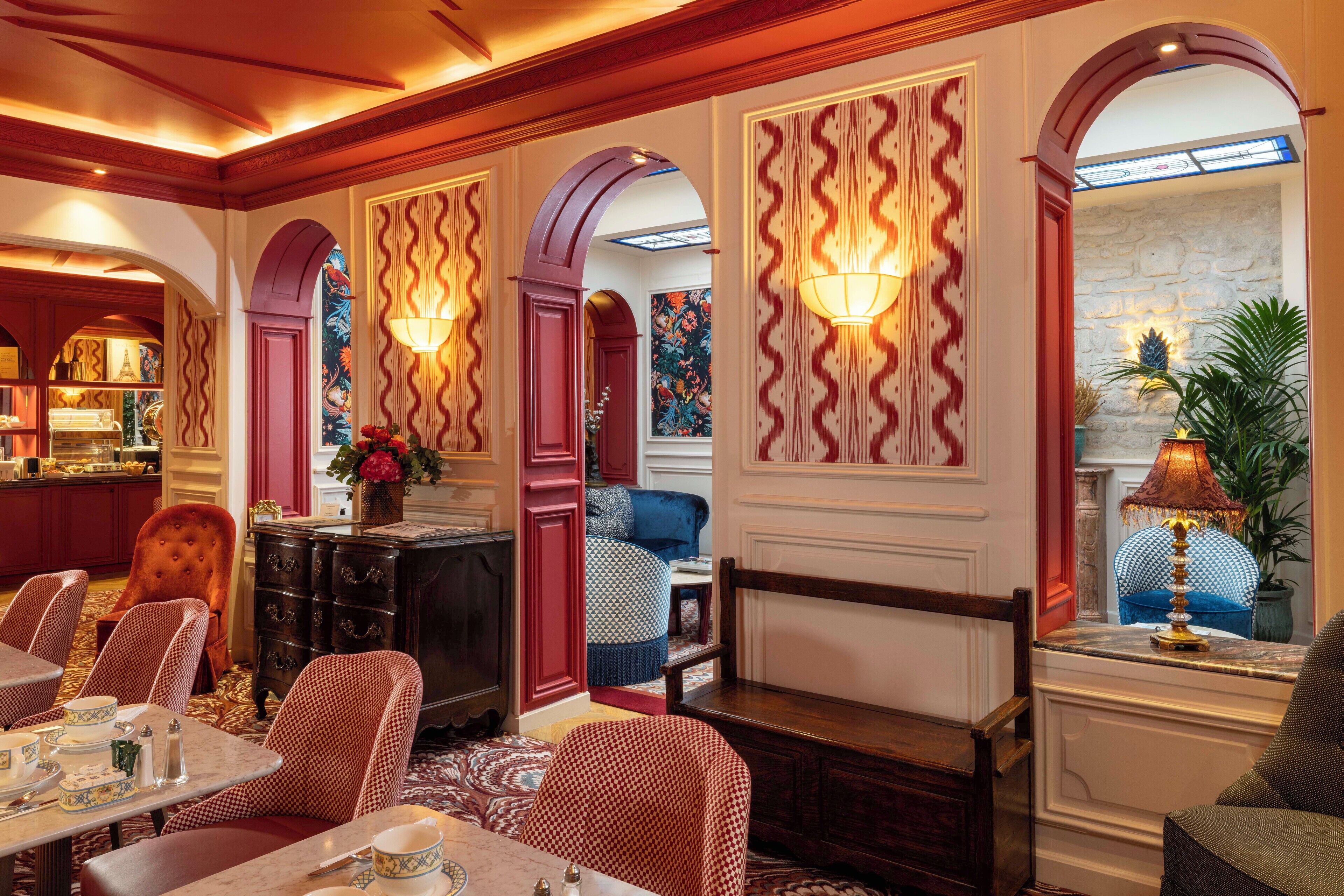 daily buffet breakfast (eur 15 per person)