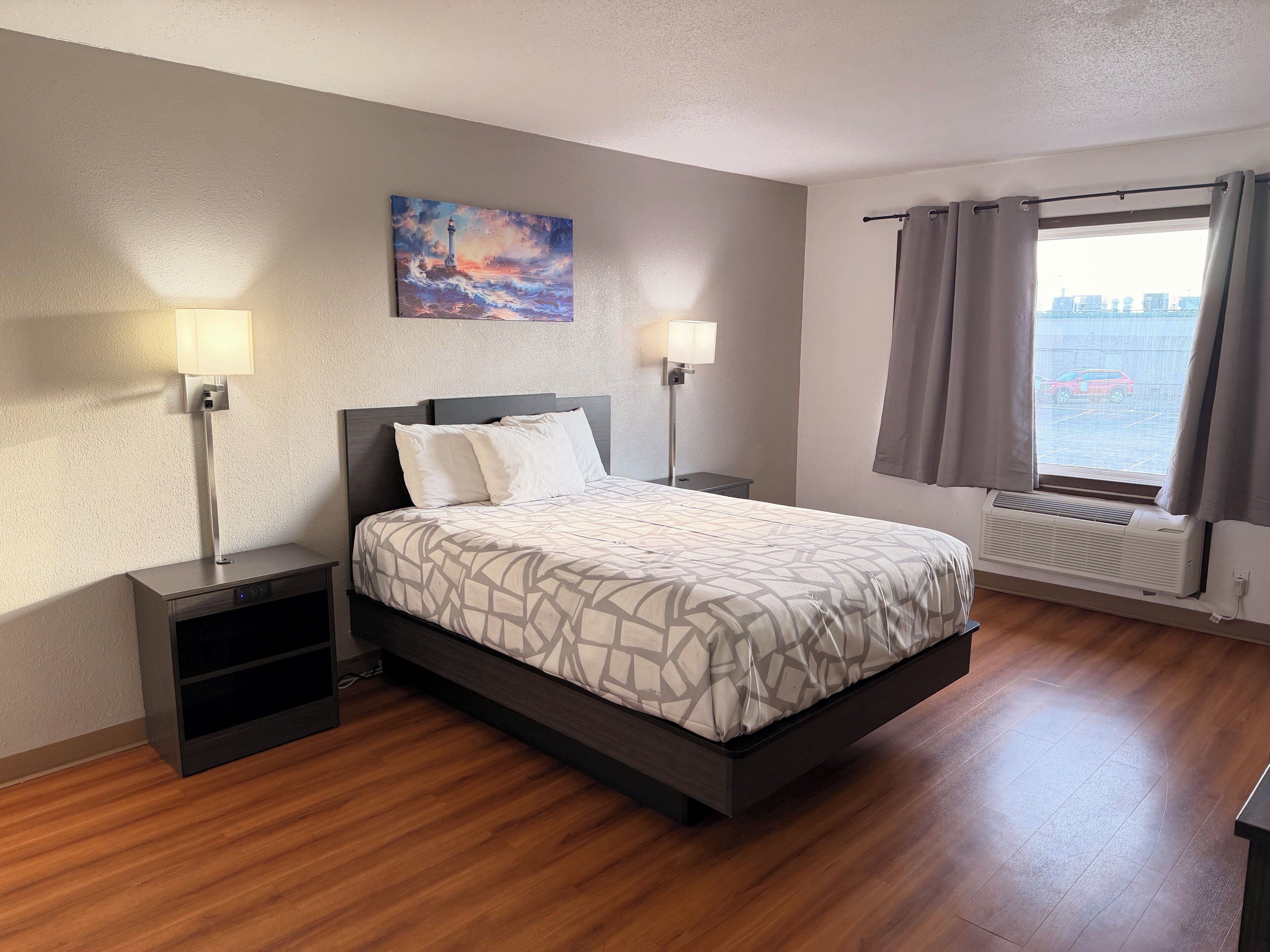 Bureau, Wi-Fi gratuit, draps fournis, réveils