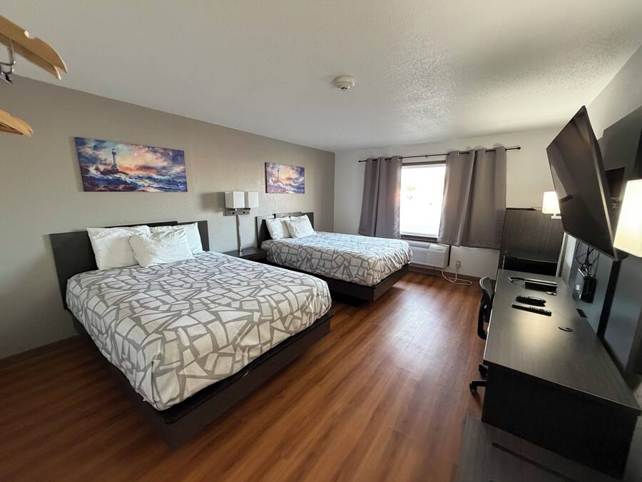 Zimmer, 2 Queen-Betten