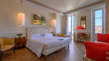 Deluxe Double Room, Balcony | Premium bedding, down comforters, minibar, in-room safe