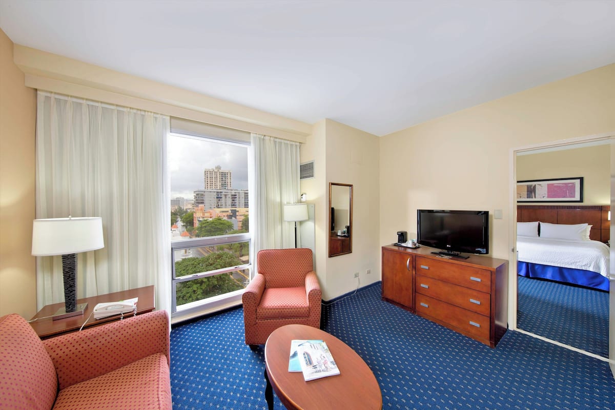 Suite, 1 Bedroom, Non Smoking | Living area | Smart TV, Netflix