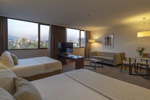 Standard Doble con vista a la cordillera | 1 Schlafzimmer, Minibar, Zimmersafe, Schreibtisch