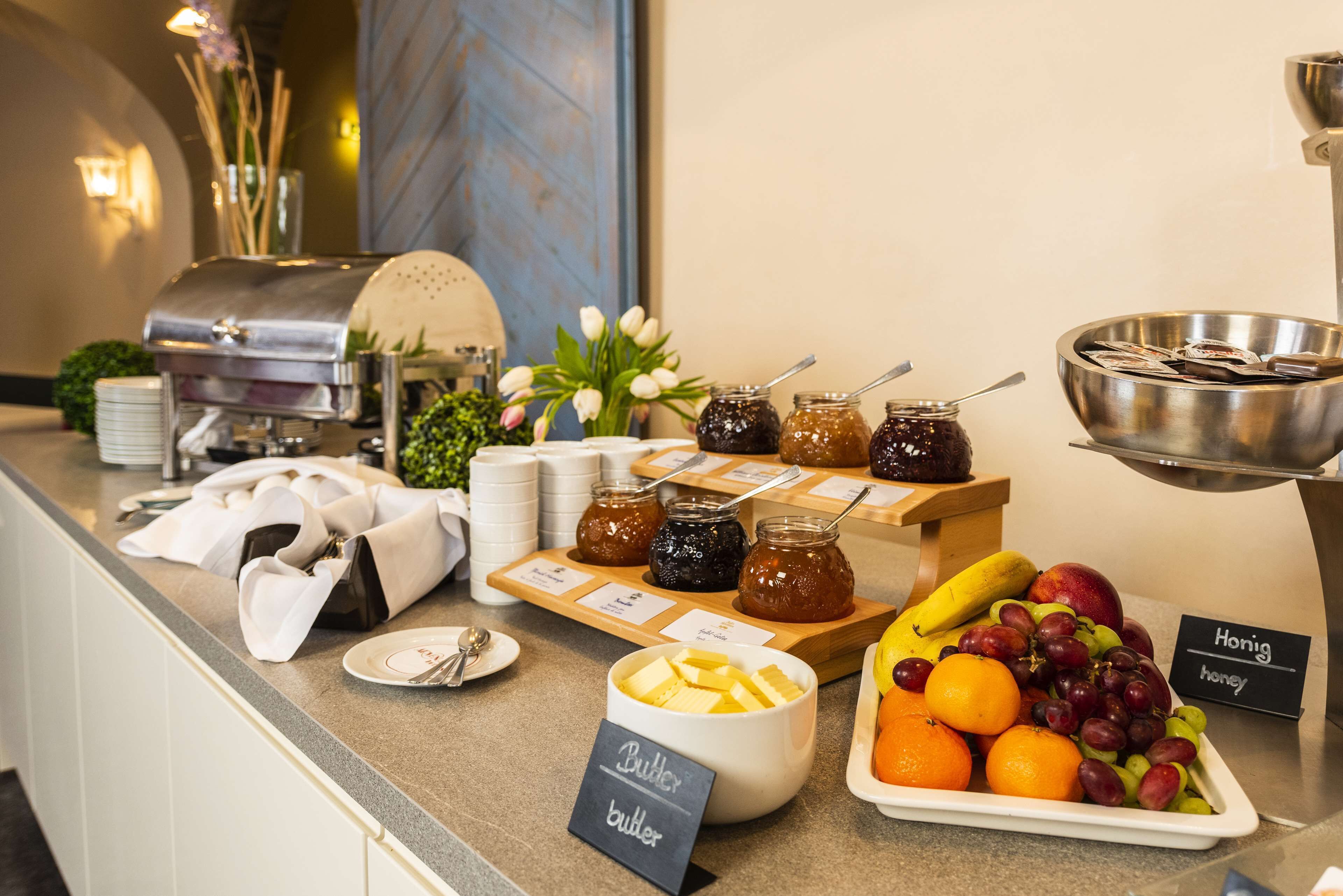 daily buffet breakfast (eur 18.5 per person)