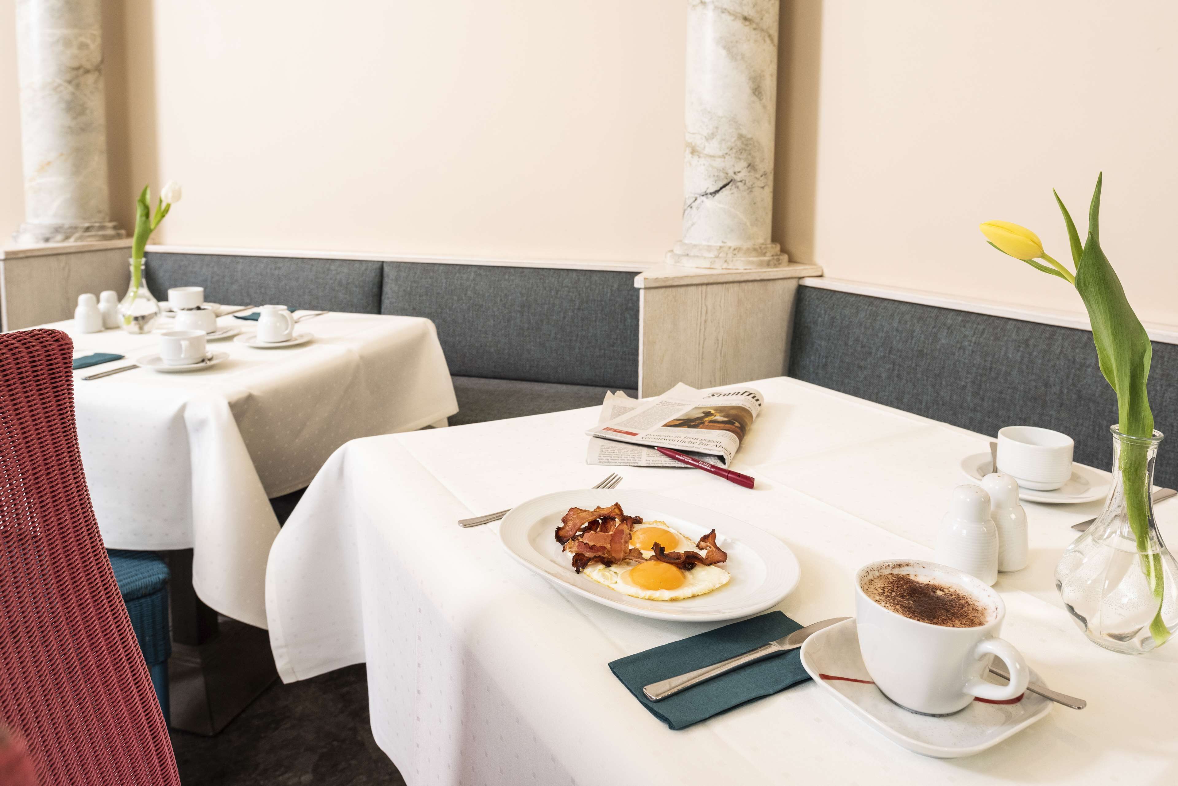 daily buffet breakfast (eur 18.5 per person)