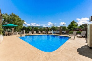 Seasonal outdoor pool