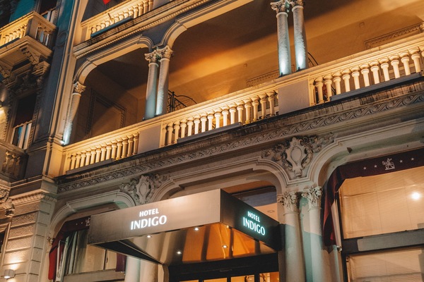 Front of property - evening/night