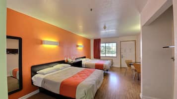 Free WiFi, bed sheets