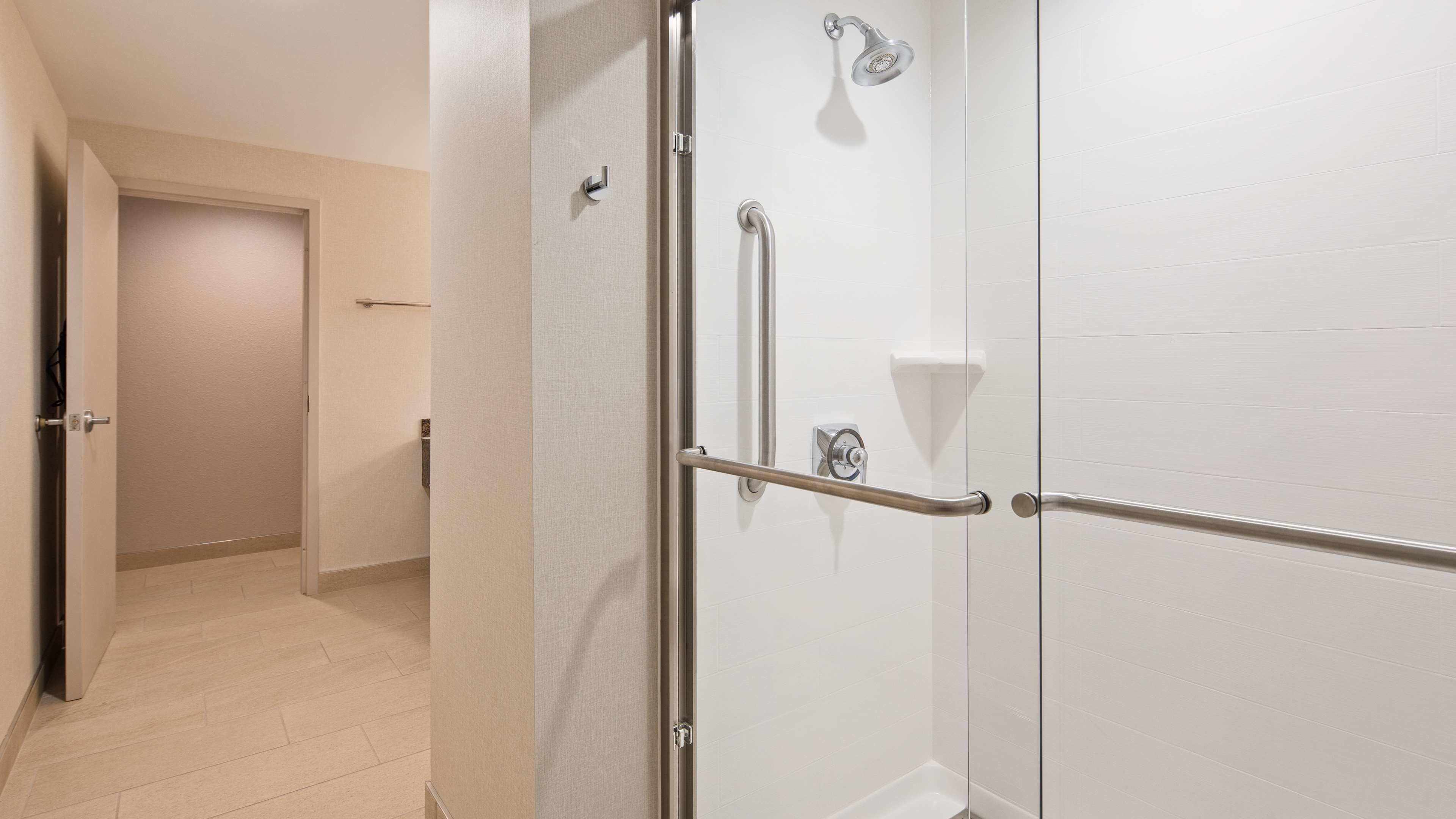 free toiletries, hair dryer, towels, soap