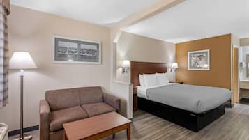 Chambre Standard, 1 très grand lit, non-fumeur | Fer et planche à repasser, accès au Wi-Fi (inclus), literie fournie