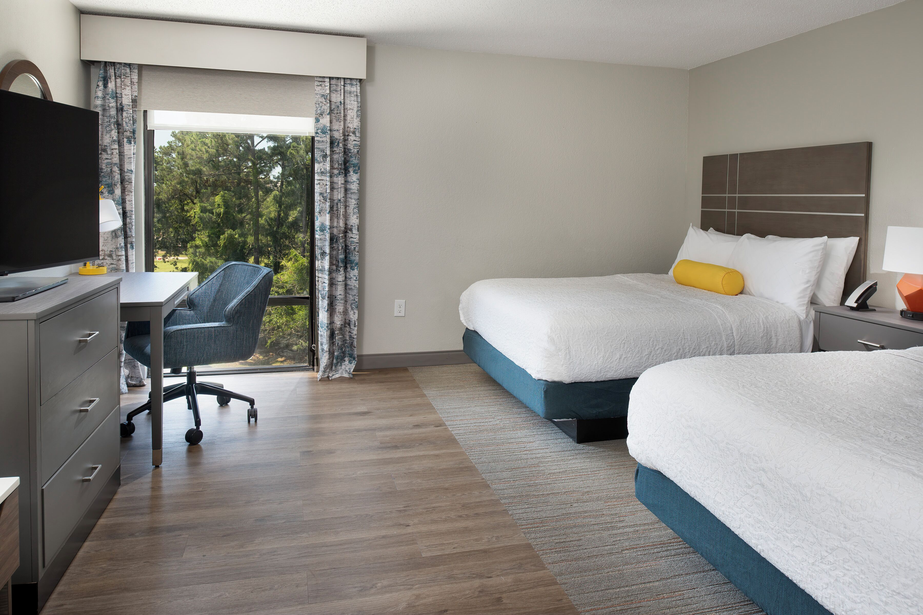 room, accessible, non smoking (hearing impaired) | premium bedding, desk, laptop workspace, blackout curtains