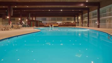 Una piscina techada