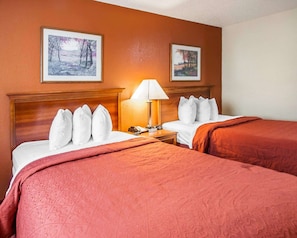 Desk, iron/ironing board, free WiFi, bed sheets