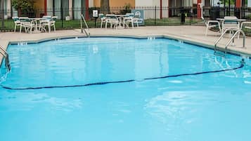 Seasonal outdoor pool