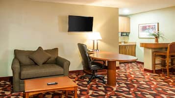 Desk, iron/ironing board, free WiFi, bed sheets
