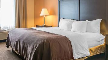 Desk, iron/ironing board, free cribs/infant beds, rollaway beds