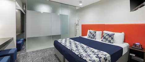 In-room safe, blackout drapes, iron/ironing board, free WiFi