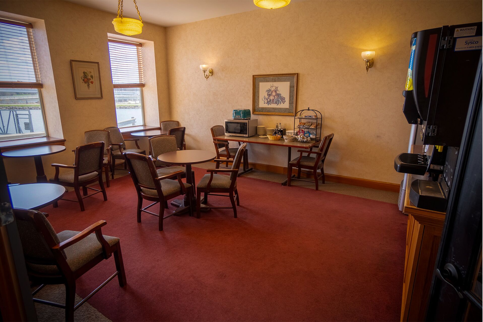 Petit déjeuner continental compris tous les jours