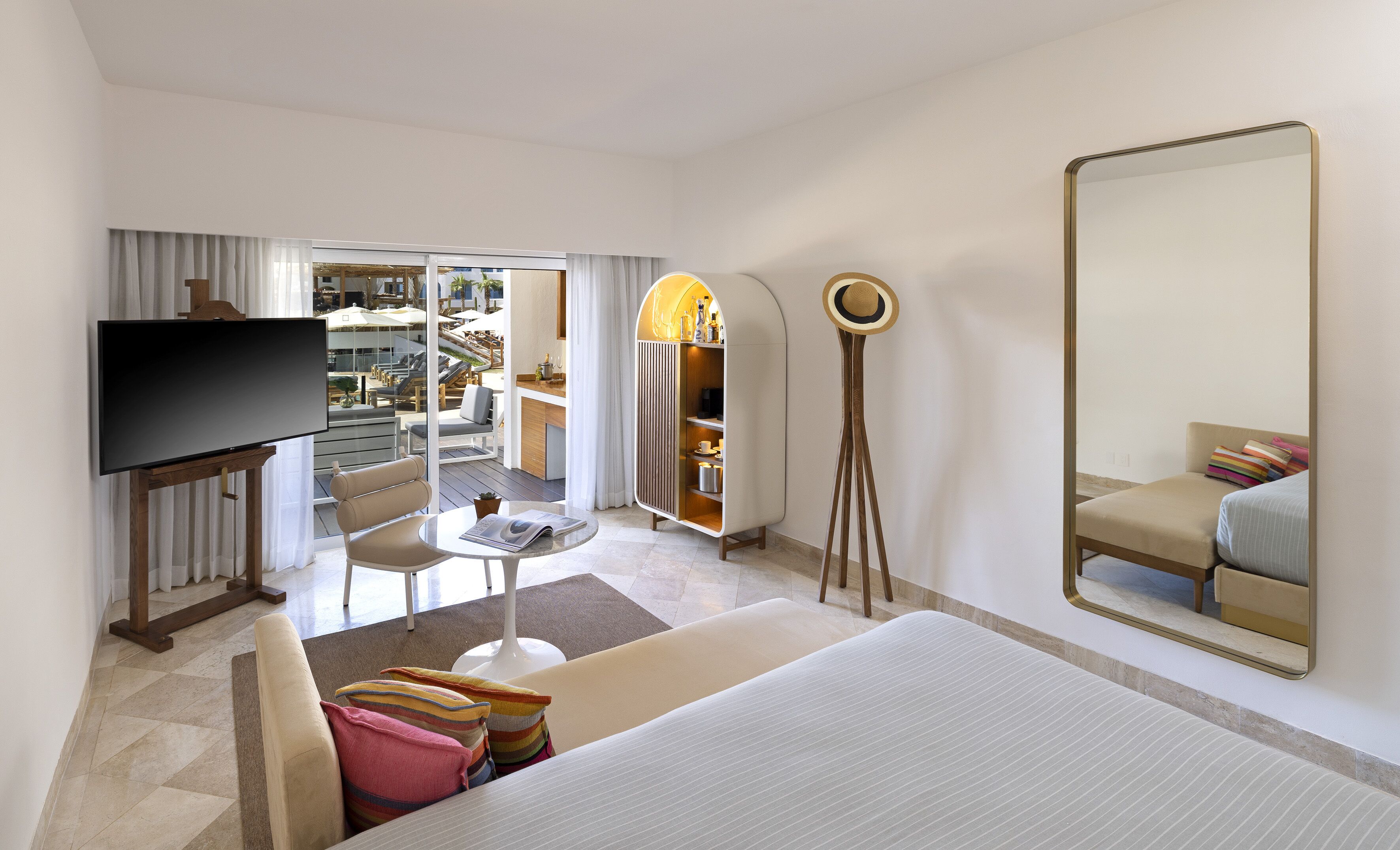 superior me+ with pool access | 1 bedroom, egyptian cotton sheets, premium bedding, down duvets