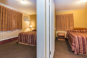 Suite, 2 Queen Beds, Non Smoking | Desk, iron/ironing board, rollaway beds, free WiFi