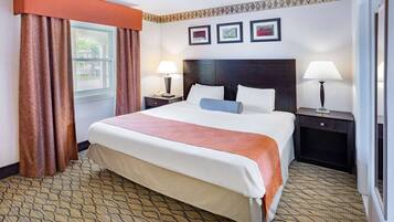 In-room safe, desk, laptop workspace, iron/ironing board