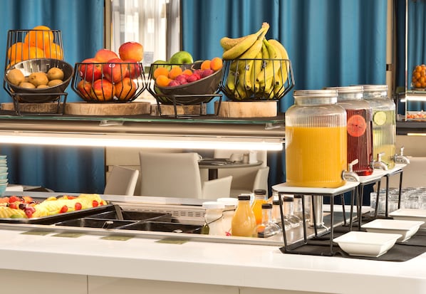 Daily buffet breakfast (EUR 20 per person)