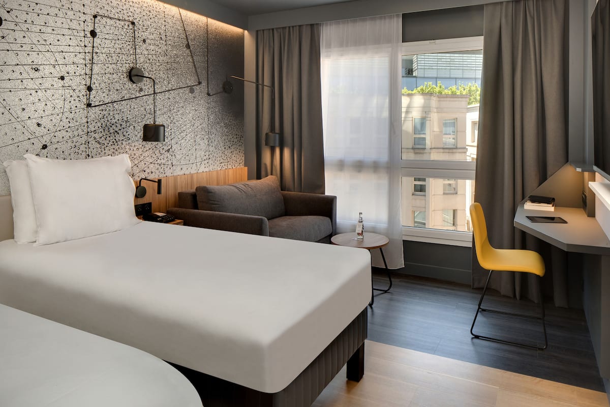 Standard Twin Room, 2 Single Beds | Premium bedding, desk, blackout curtains, soundproofing
