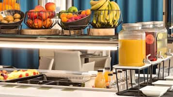 Daily buffet breakfast (EUR 20 per person)