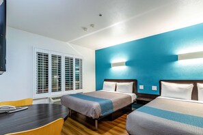 Free WiFi, bed sheets