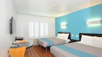 Free WiFi, bed sheets