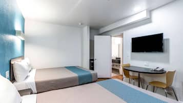 Free WiFi, bed sheets