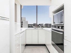 客房, 2 间卧室 (Cityside) | 办公桌、熨斗/熨衣板、收费 WiFi、床单