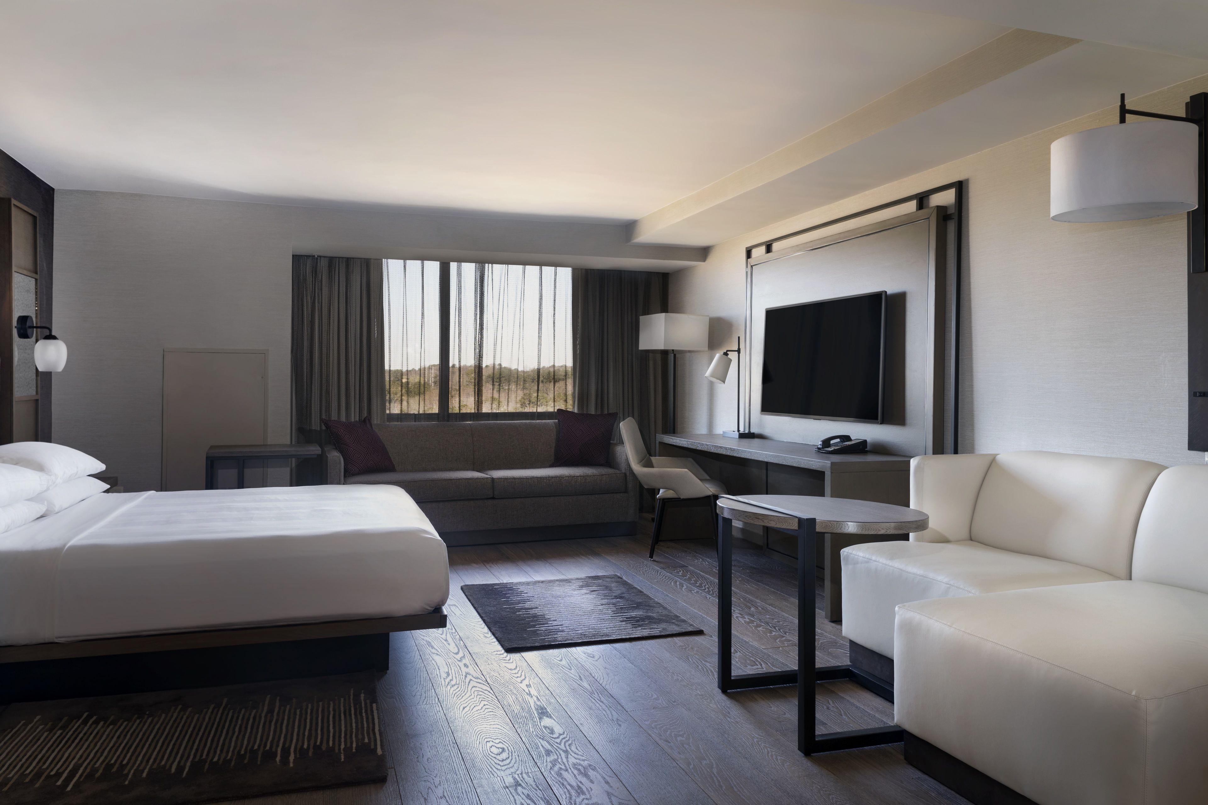 in-room safe, desk, blackout curtains, iron/ironing board