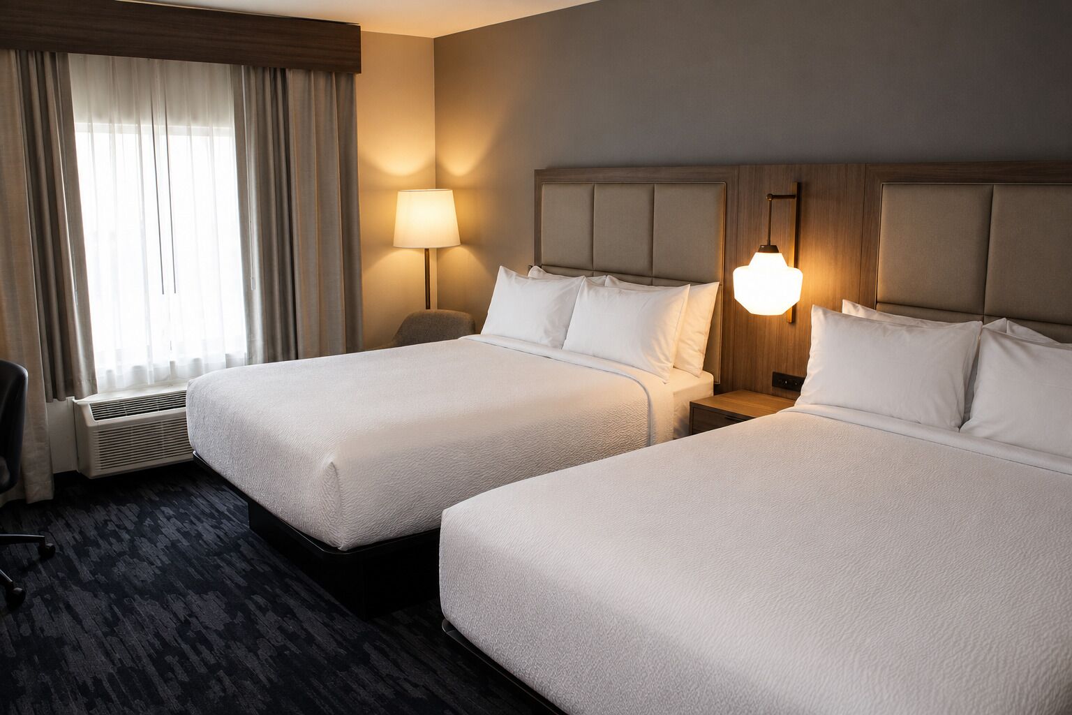 In-room safe, desk, iron/ironing board, free cots/infant beds