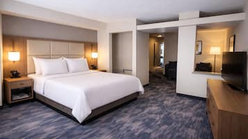 In-room safe, desk, iron/ironing board, free cribs/infant beds