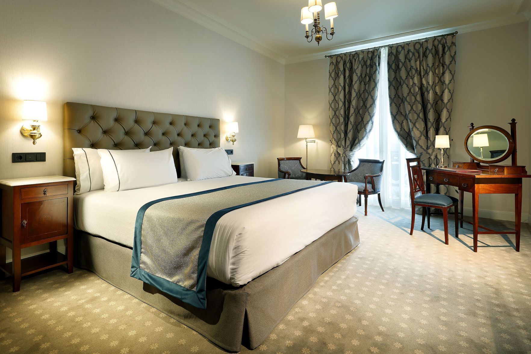 Premium bedding, minibar, in-room safe, desk