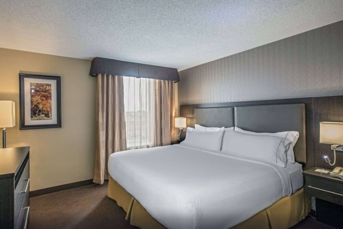 Standard Room, 1 King Bed, Non Smoking | Desk, laptop workspace, blackout drapes, soundproofing