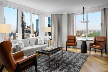 55-inch LCD TV with cable channels, TV, pay movies at The London, a Luxury Collection Hotel, New York City