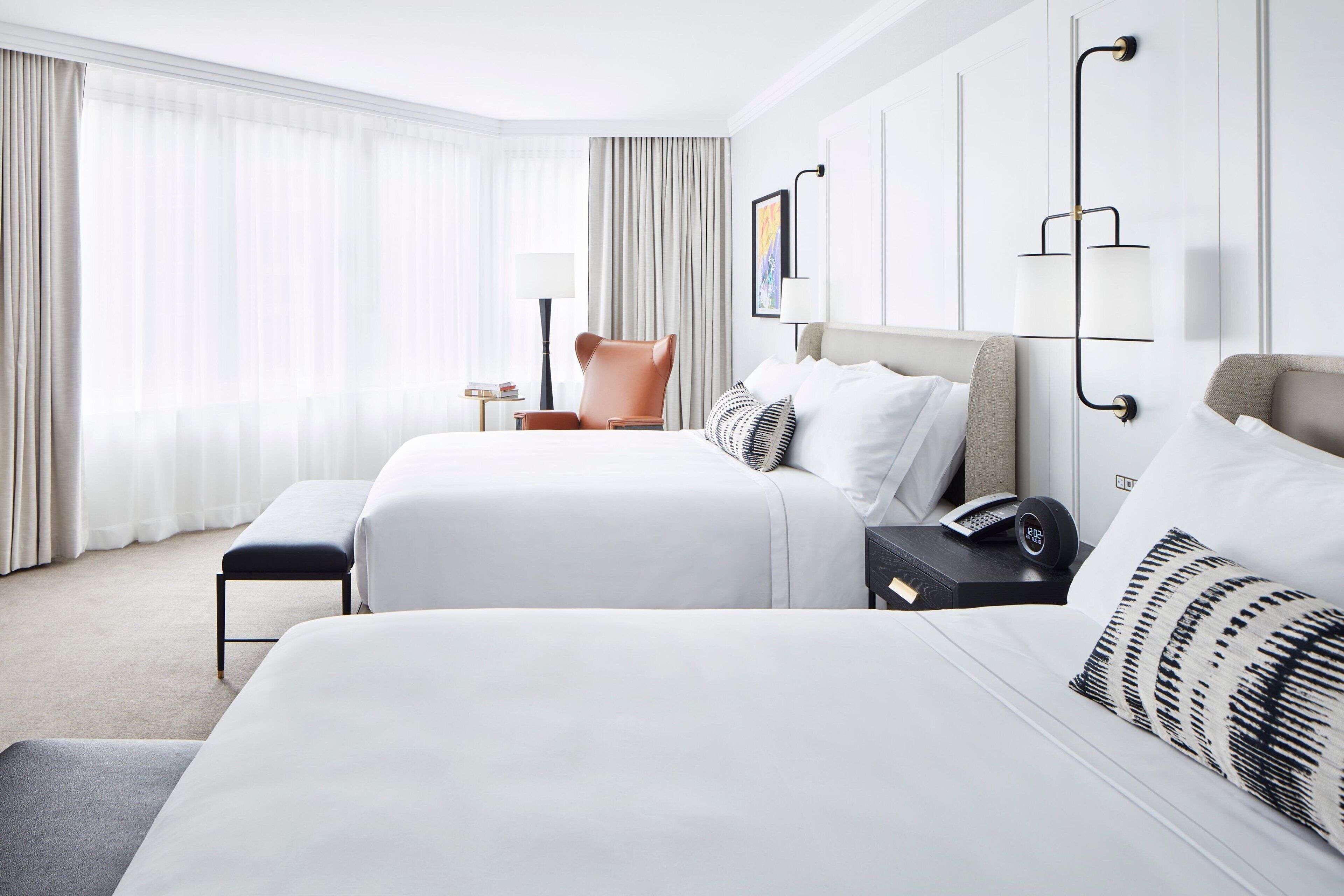 Frette Italian sheets, premium bedding, minibar, in-room safe