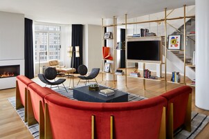 Cobertura, 2 quartos (View) | Lençóis italianos Frette, roupas de cama premium, frigobar