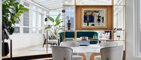 Suite, 1 chambre (View) | Draps italiens Frette, literie de qualité supérieure, minibar