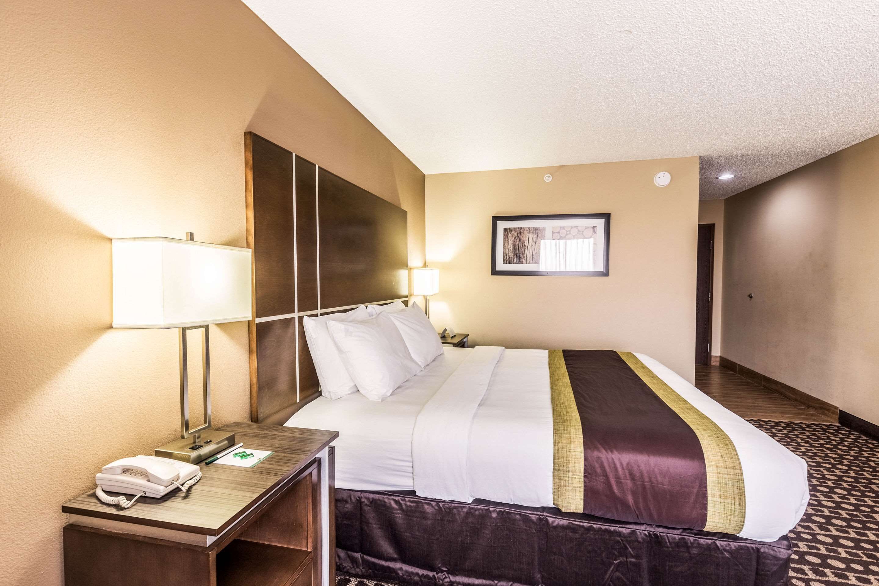 standard room, 1 king bed, non smoking | in-room safe, desk, iron/ironing board, free wifi