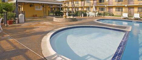 Seasonal outdoor pool