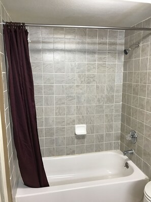 Bathroom shower - Americas Best Value Inn Laredo (Laredo)