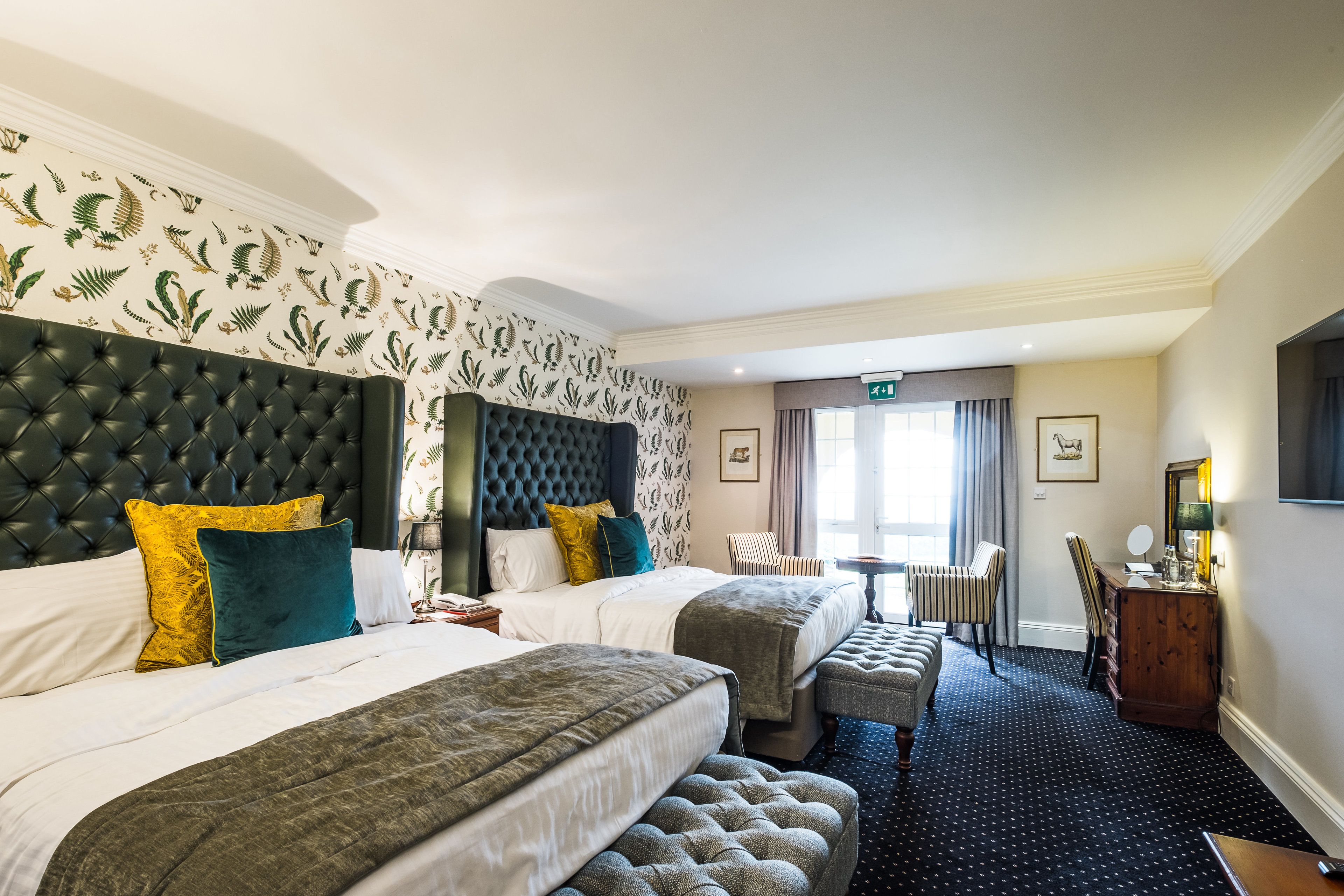 in-room safe, desk, laptop workspace, iron/ironing board