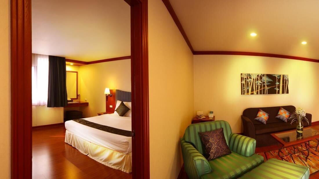 1 Schlafzimmer, Minibar, Zimmersafe, Schreibtisch